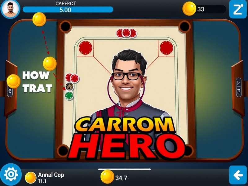 Carrom Blitz Hero Gameplay